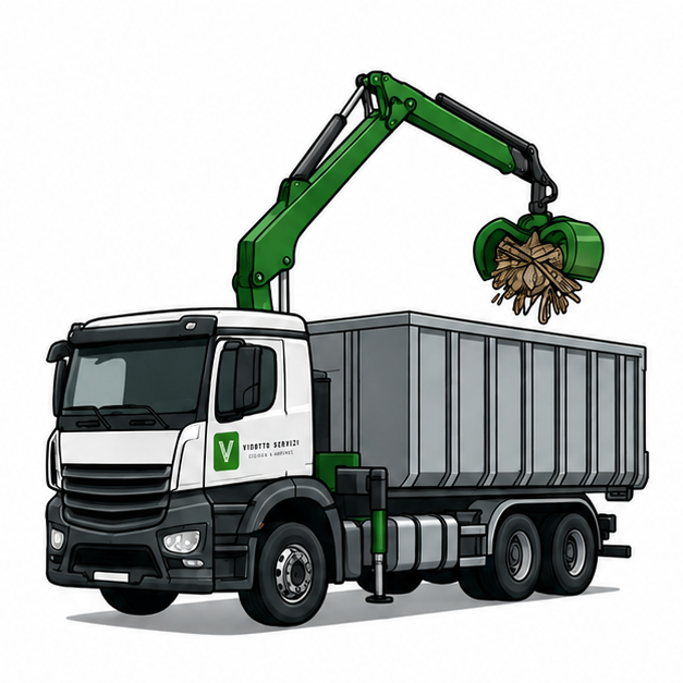 Camion con ragno