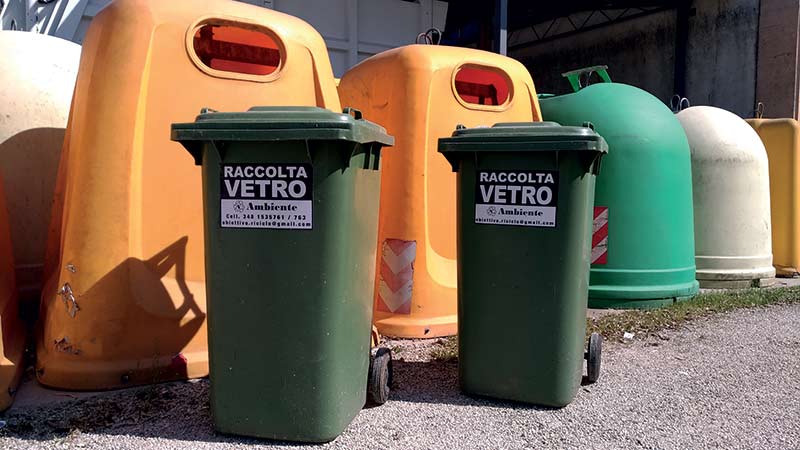 Noleggio contenitori rifiuti